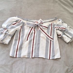 Off the shoulder top